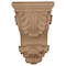 Ekena Millwork 6"W x 3 1/4"D x 8 1/4"H Thin Acanthus Leaf Corbel, Alder COR06X03X08ACAL - alternate 4